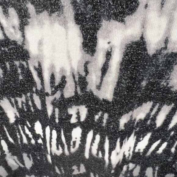 Lucky Brand Sweatshirt Youth Size Large 14/16 Black, Gray and White Tie Dye - Picture 6 of 6